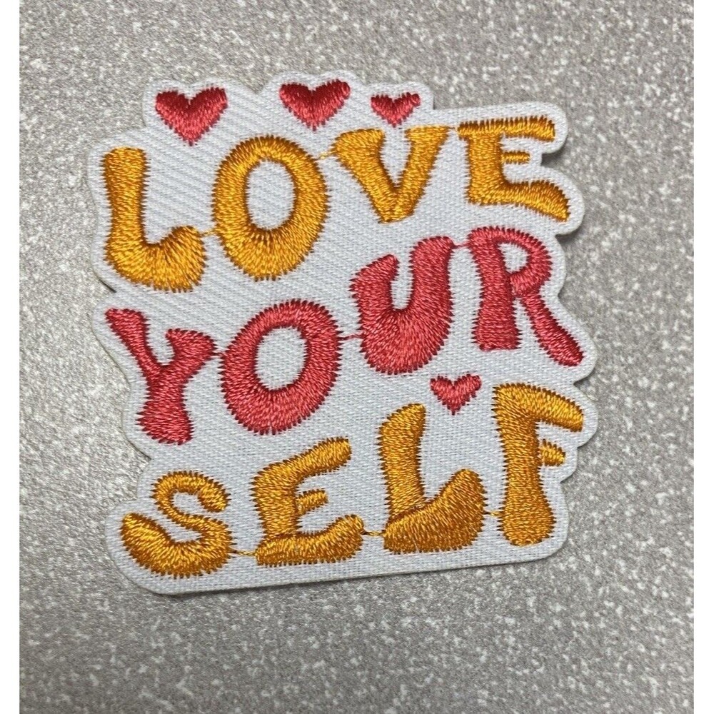 Love Your Self Iron On Patch New